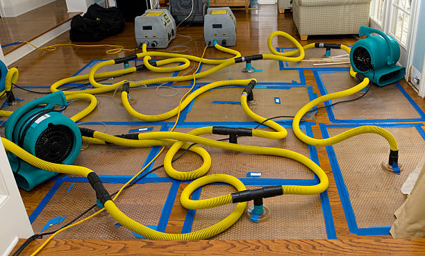 Professional Crawl Space Water Removal technician working in Great Falls, VA